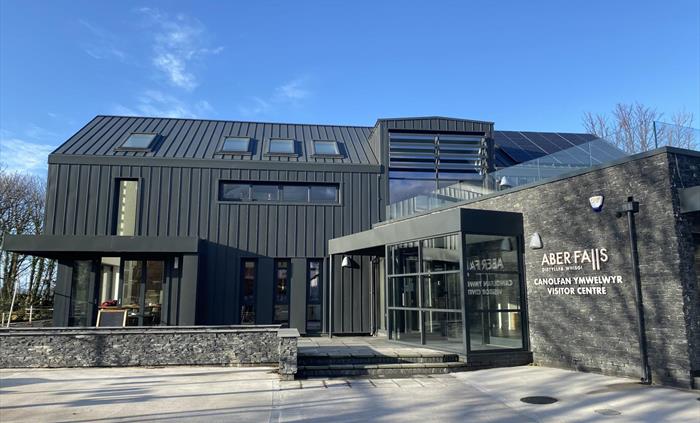 The Exterior of Aber Falls Distillery Visitor Centre